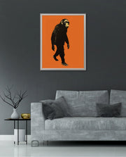 Midnight Chimp Silhouette