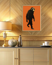 Midnight Chimp Silhouette