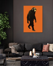 Midnight Chimp Silhouette