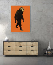 Midnight Chimp Silhouette