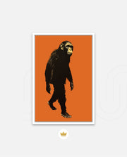 Midnight Chimp Silhouette