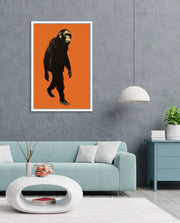 Midnight Chimp Silhouette
