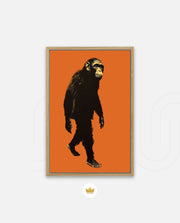 Midnight Chimp Silhouette