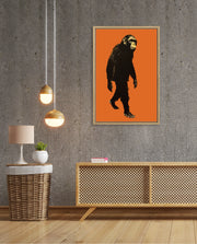 Midnight Chimp Silhouette