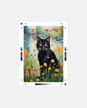 Midnight Bloom Cat