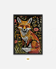 Wildflower Fox Reverie