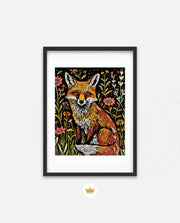 Wildflower Fox Reverie