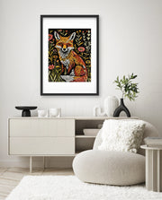 Wildflower Fox Reverie