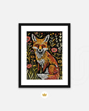 Wildflower Fox Reverie