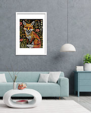 Wildflower Fox Reverie