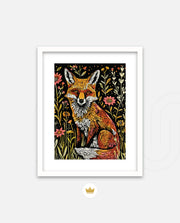 Wildflower Fox Reverie