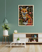 Wildflower Fox Reverie