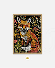Wildflower Fox Reverie