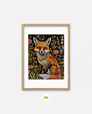 Wildflower Fox Reverie