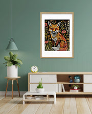 Wildflower Fox Reverie