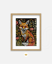 Wildflower Fox Reverie