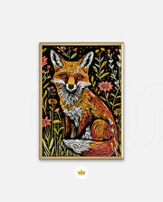 Wildflower Fox Reverie