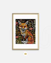 Wildflower Fox Reverie