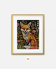 Wildflower Fox Reverie