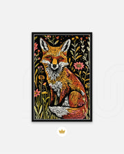 Wildflower Fox Reverie