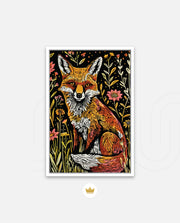Wildflower Fox Reverie
