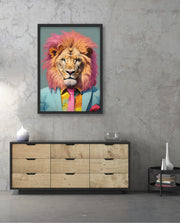 Pastel King Portrait