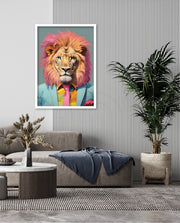 Pastel King Portrait