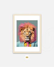 Pastel King Portrait