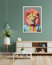 Pastel King Portrait