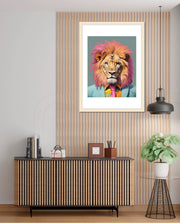 Pastel King Portrait