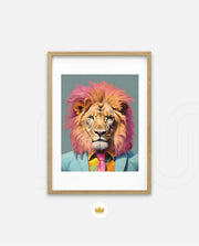 Pastel King Portrait