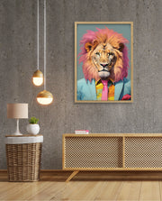 Pastel King Portrait