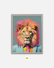 Pastel King Portrait