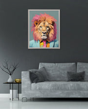 Pastel King Portrait