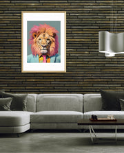 Pastel King Portrait