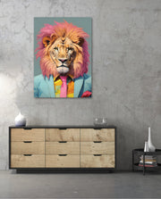 Pastel King Portrait