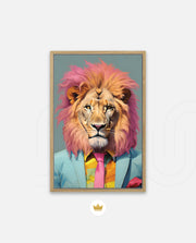 Pastel King Portrait