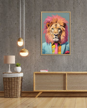 Pastel King Portrait
