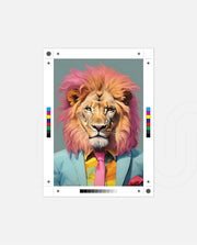Pastel King Portrait