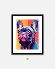 Neon Frenchie Icon
