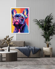 Neon Frenchie Icon