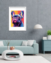 Neon Frenchie Icon