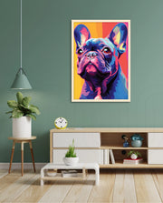 Neon Frenchie Icon