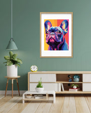 Neon Frenchie Icon