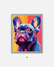 Neon Frenchie Icon