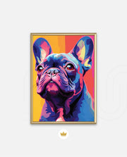 Neon Frenchie Icon