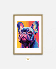 Neon Frenchie Icon