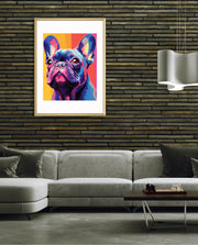 Neon Frenchie Icon
