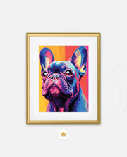 Neon Frenchie Icon