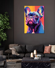 Neon Frenchie Icon